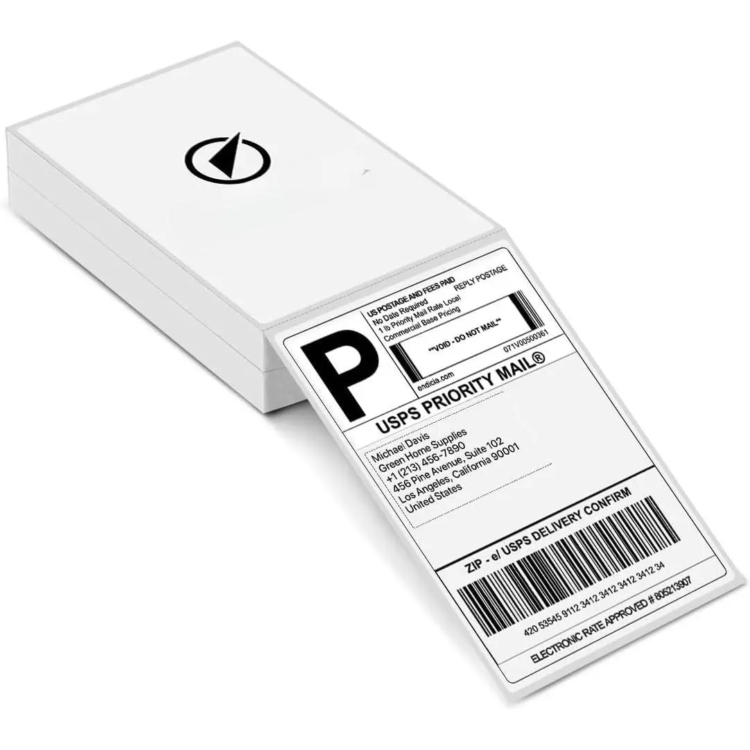 4x6 Thermal Labels, Commercial Grade Label, 180 Labels/Pack