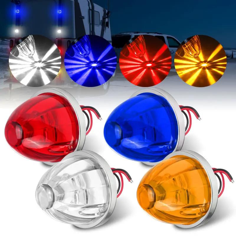 1/2PCS Lorry Side Light Car Truck Side Marker Signal Indicator Trailer Watermelon Lamp LED Waterproof 12V24V Car Clearance Light 1/2PCS Lorry Side Light Car Truck Side Marker Signal Indicator Trailer Watermelon Lamp LED Waterproof 12V24V Car Clearance Light