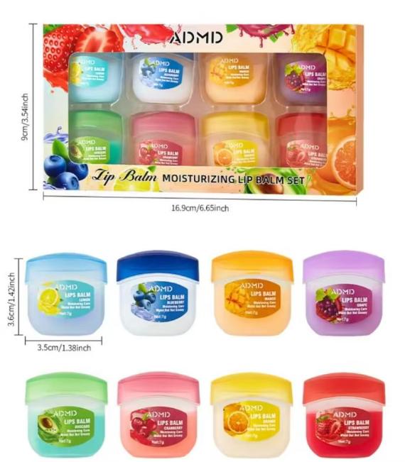 24/8/4pcs Set Multifruit Lip Mask Sleeping Lip Mask Lipstick Base Nourishing Moisturizing Lip Mask Compact Portable Easy to Carry Moisture Hydrating 24/8/4pcs Set Multifruit Lip Mask Sleeping Lip Mask Lipstick Base Nourishing Moisturizing Lip Mask Compact Portable Easy to Carry Moisture Hydrating