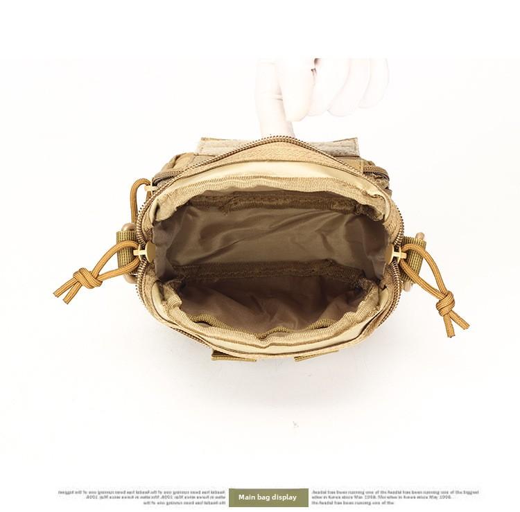 Outdoor Sports Portable Shoulder Small Hanging Bag Casual Military Fan Tactical Fanny Bag Cycling Hiking Messenger Bag