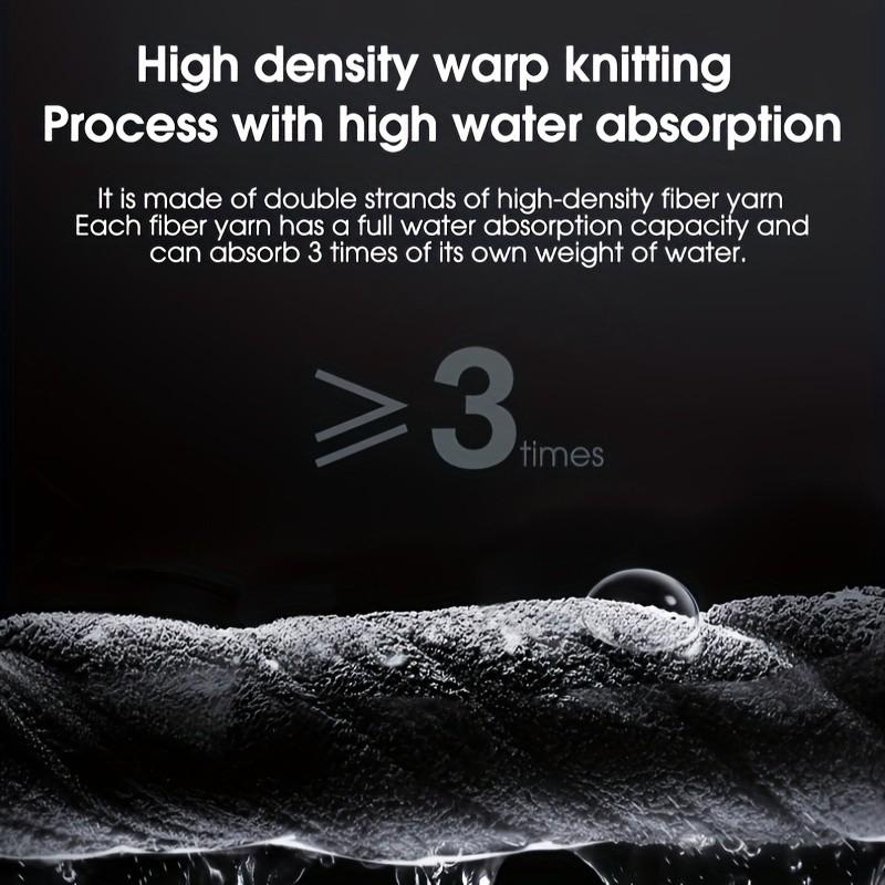 High-End Microfiber Car Towel, Ultra-Absorbent Soft No-Edge Wash Cloth, Interior Dry Cleaning Tool, Automotive Detailing Supplies, Microfiber Towels For Cars