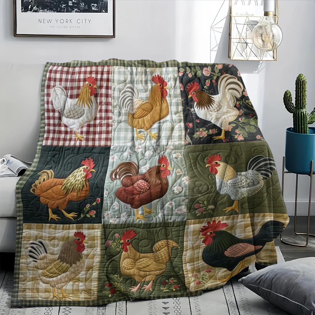 Creative Digital Print Flannel Blanket, Thanksgiving Valentine Christmas Gift, Wall Hanging Throw Shawl Sofa Bed Cover, Outdoor Travel Multi-Purpose