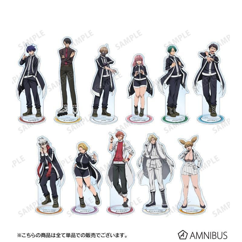 Tougen Anki Anime Figure Cosplay Toy Gift Game Shiki Ichinose Naito Mudano Jin Kougasaki Homare Byobugaura Acrylic Stand Doll