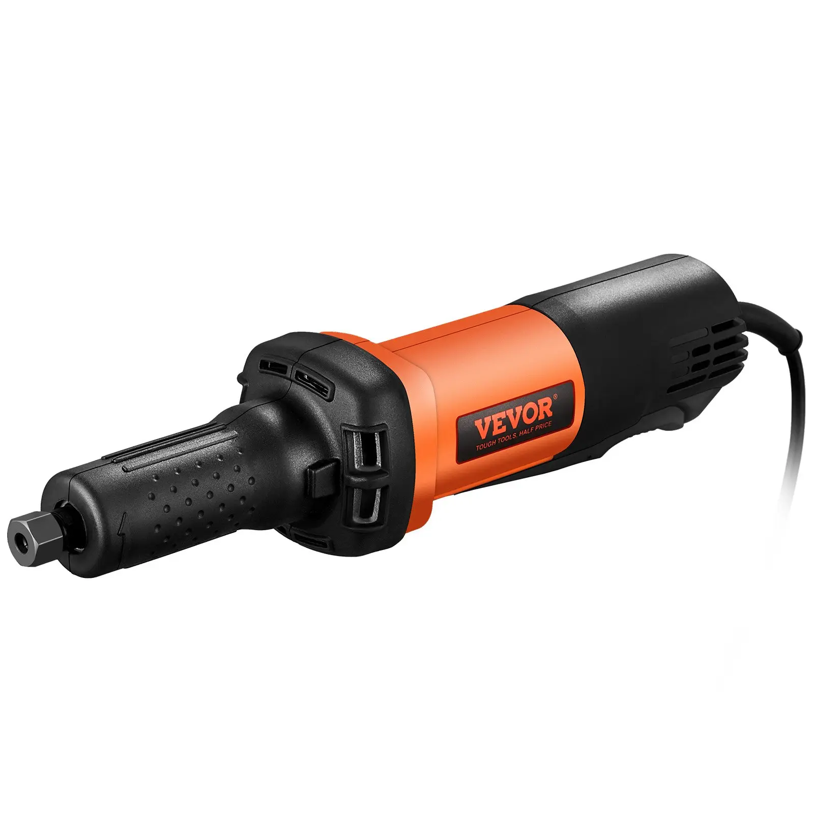 VEVOR Die Grinder, 1/4" Collet Variable Speed (10000-28000RPM), Heavy Duty Electric, Ergonomic Grip for Rust Removal, Grinding, Cutting, Polishing, Welding Repair, Deburring, with 1/4" 1/8" Collets