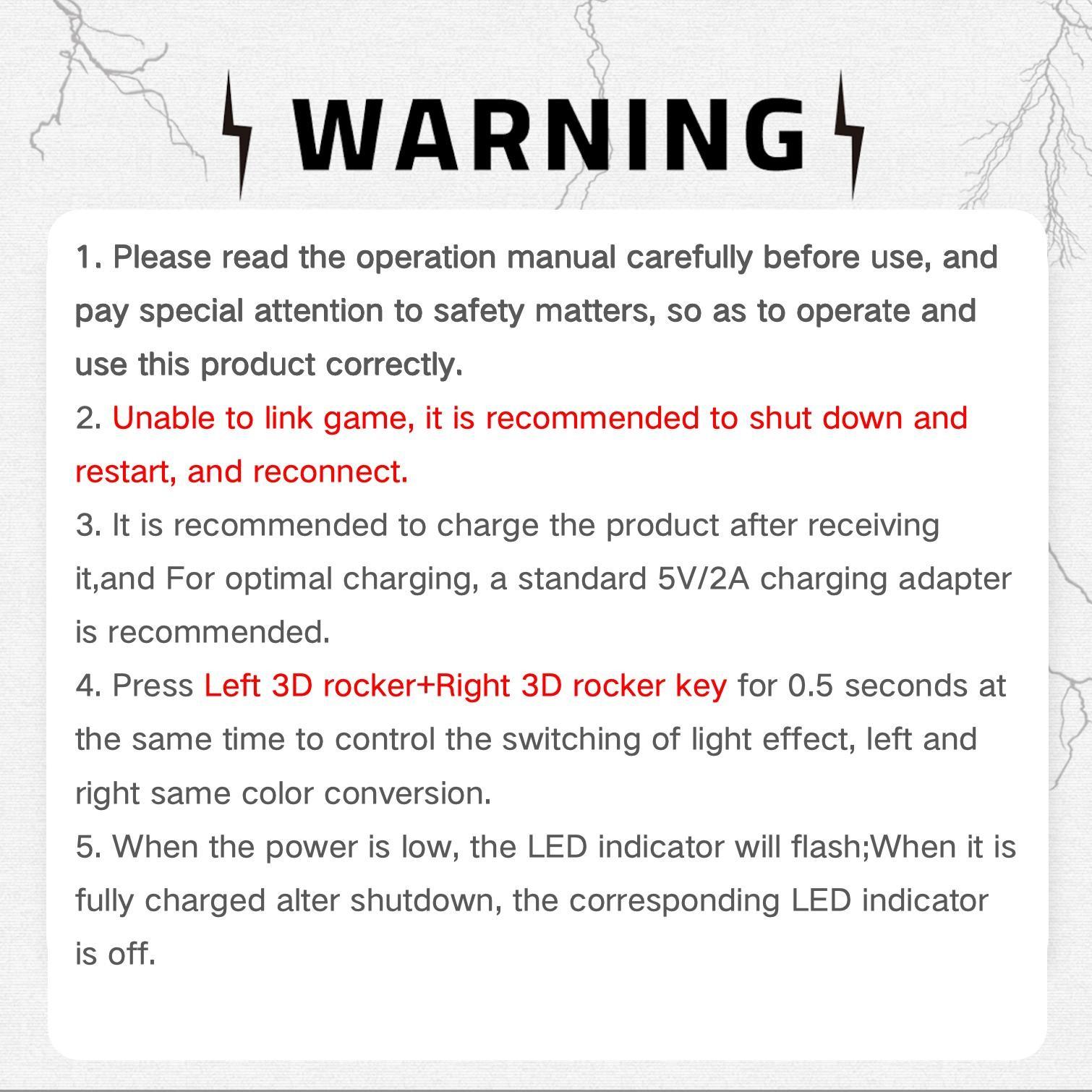 Wireless Game Controller for Switch Lite Oled PC Android iOS, Rechargeable Gaming Joystick with 7 Color RGB Lights and 3D Analog Stick, Universal Controller