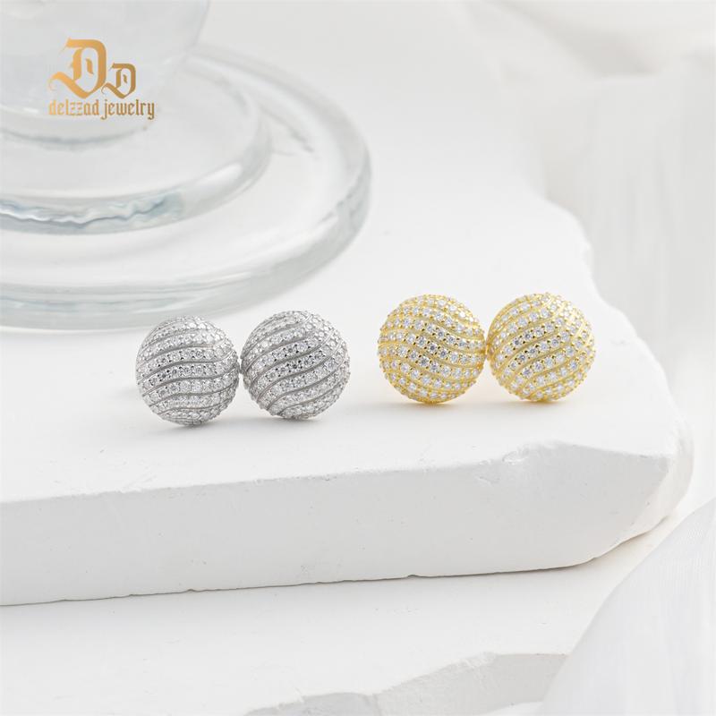 Delzzad 18K Gold-Plated Ice Wave Studs Earrings VVS Synthetic Moissanite S925 Stud Unisex Earrings Jewelry Perfect Birthday Mother’s Day Christmas Gift for Men Women Silver Earrings Golden Earrings Wedding Set Delzzad 18K Gold-Plated Ice Wave Studs Earrings VVS Synthetic Moissanite S925 Stud Unisex Earrings Jewelry Perfect Birthday Mother’s Day Christmas Gift for Men Women Silver Earrings Golden Earrings Wedding Set