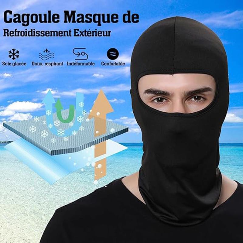 4 Pcs UV Protection Balaclava Face Mask Summer Windproof Sun Hood Tactical Mask for Men Women Winter Ski Mask