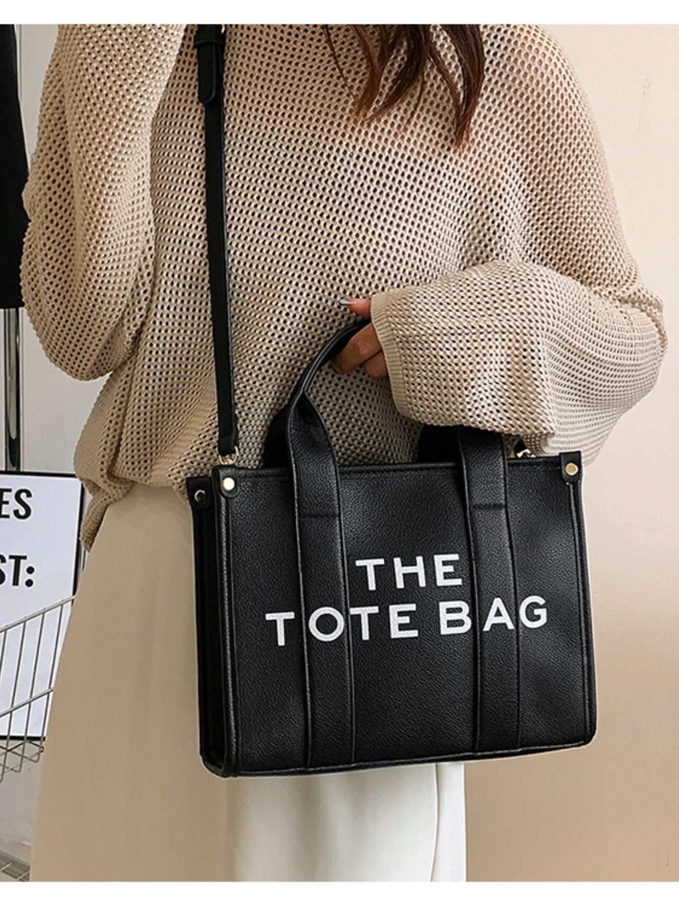 Women's Multifunctional PU Tote Bag, Crossbody & Handheld, Waterproof Lightweight, Ideal for Work, Vacation, Daily Use