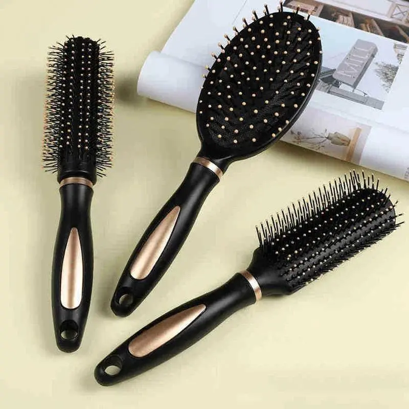 Professional Salon Straight Smooth Paddle Hair Brush Large Hairdressing All Hair Type Hairbrush Styling Comb for Women Men