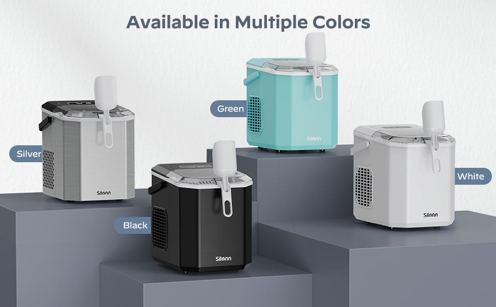 Buy 1 get 1 free, Ice Maker countertop, 9 bullet ice cubes in 6min, portable with self-cleaning, ideal for gift, home, party,Cowsar ecozy Euhomy máquina soda  pebble icemachine sale flake cream icecubemaker ninja slushie machine deluxe  ninja