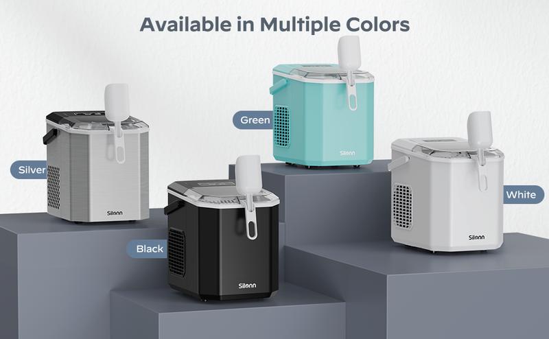 Buy 1 get 1 free, Ice Maker countertop, 9 bullet ice cubes in 6min, portable with self-cleaning, ideal for gift, home, party,Cowsar ecozy Euhomy máquina soda  pebble icemachine sale flake cream icecubemaker ninja slushie machine deluxe  ninja