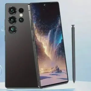 S25 Ultra Unlocked 5G Android 14 Smartphone.12GB+512GB,6.99" HD Display,68MP+108MPCam,7800mAh, Dual Card, Built-in Pen, FaceUnlock, , Case & Protector