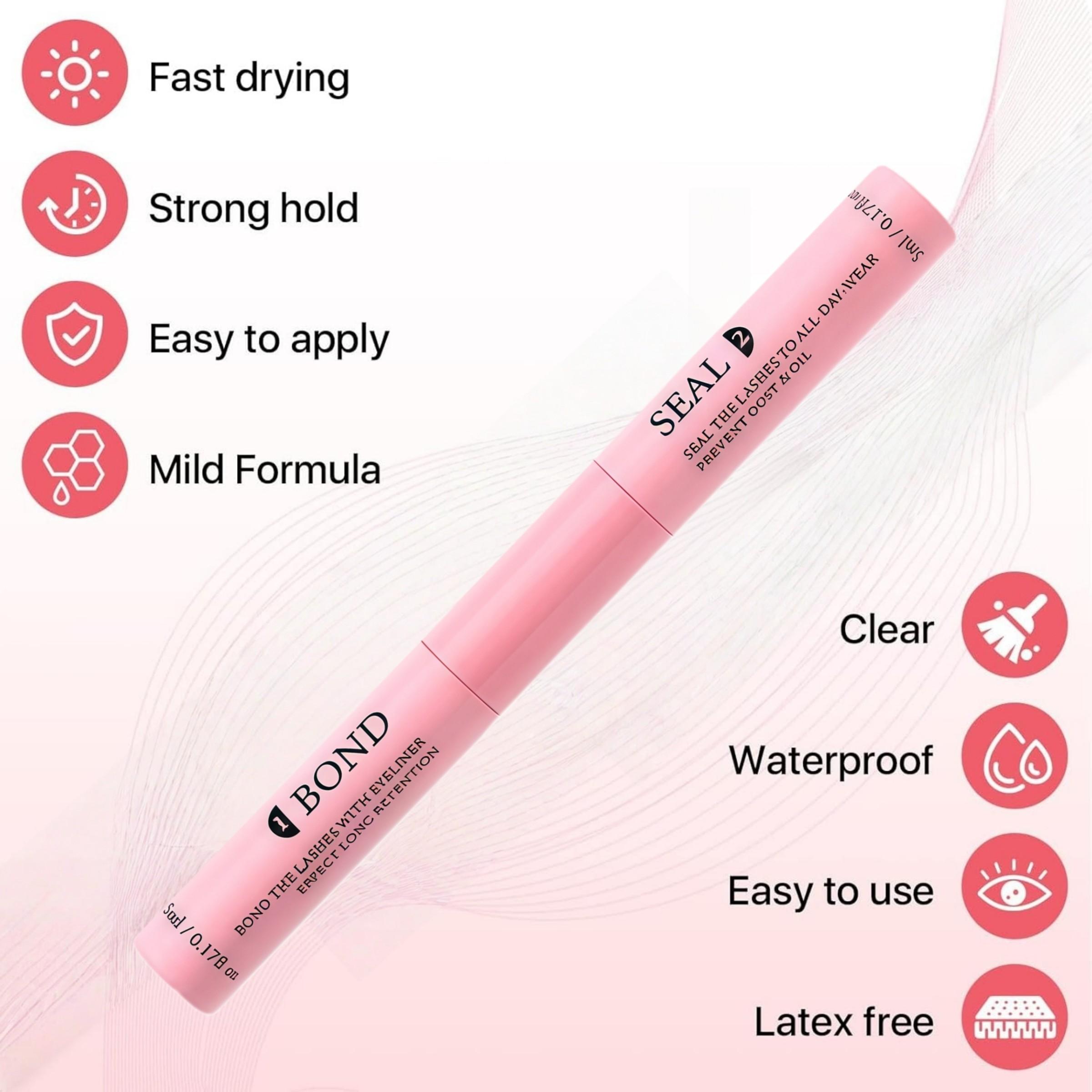 False Eyelash Extension Kit, Multi-Size 484pcs Mixed False Lashes, Natural Daily Segmented Individual Eyelashes, Includes Glue & Remover