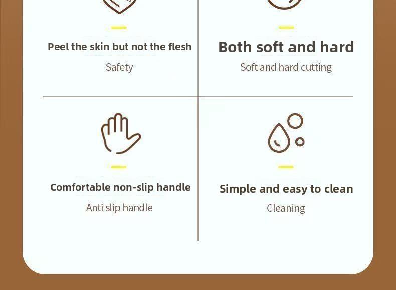 Kitchen Multi-Function Stainless Steel Thickened Fruit Peeler Knife for Sugar Cane and Pineapple Skin Removal Special Tool