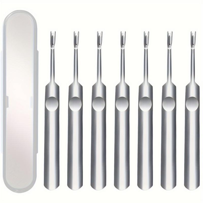 3/7-Piece Leatherworking Tool Set, Sewing U-Channel Grooving Tool, Edge Trimmer, Stainless Steel, Perfect for Enthusiasts