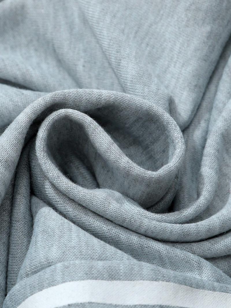 Unisex Gray Jogger Pants with Plaid Waistband and Red Heart LOS ANGELES Graphic, Athletic Casual Sweatpants for Streetwear and Lounge, Wide Sweatpants