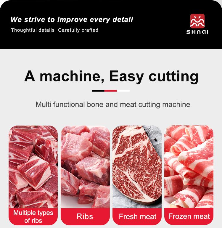Beef Cutting Machine - Manual Meat Cutting Machine for Household Fish, Frozen Meat, Beef, Chicken, Ribs, Dried Meat & Vegetables knife set