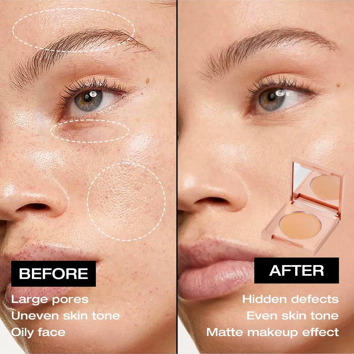 MAYCHEER Colour Clay CC Eye Concealer - Buy One Get One Free with Free Brush Set for a limited time - Perfect for Concealing Dark Circles & Evens Skin Tone - Waterproof Formula - Safe Ingredients -Achieve flawless makeup-  Box Cosmetic Moisturizer