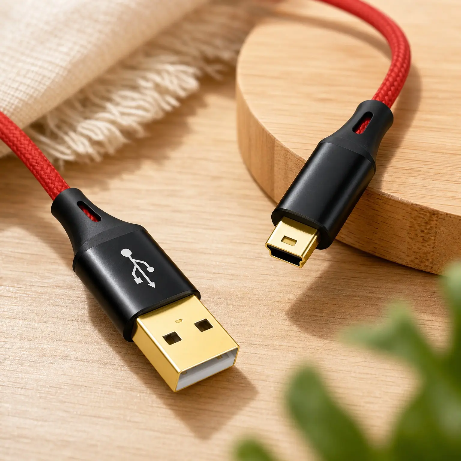 2 Pack 6.6ft Mini USB Cable, Durable USB-A to Mini-B Data and Charger for TI-84 Calculator, GPS, Go-Pro Hero 4 3 2 HD, PS3 Controller, Canon Nikon Camera, Blue Yeti MicrophoneGift