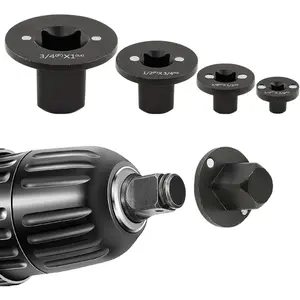 Low Profile  Socket Adapter Set,4PCS Drive Ratchet Adapter Set for Tight Spaces - Includes 3/8" to 1/2", 1/4" to 3/8", 3/4" to 1", 1/2" to 3/4" Drive Size Converters