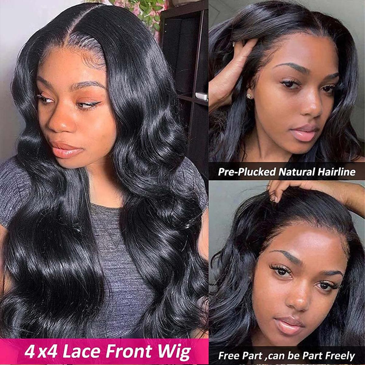30 Inch 13X6 Body Wave Pre Plucked HD Lace Frontal Wigs Human Hair Brazilian 13x4 Transparent Lace Front Wigs Human Hair