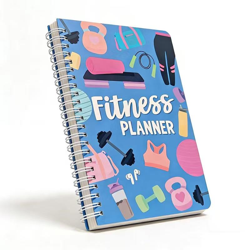 Fitness Planning Notebook, Track Workouts & Goals, Ideal for Beginners, Weight Loss, Regular Training Lovers, Health Management Tool