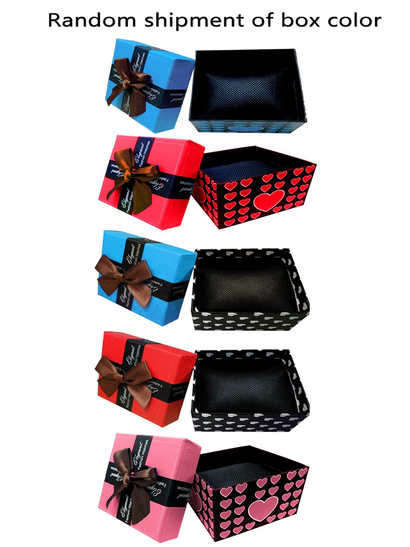 Men's Fashion Clear Watch, Casual Trendy Quartz Watch with Silicone Strap, Fashionable Wristwatch for Daily & Business Decoration As Gift with Box