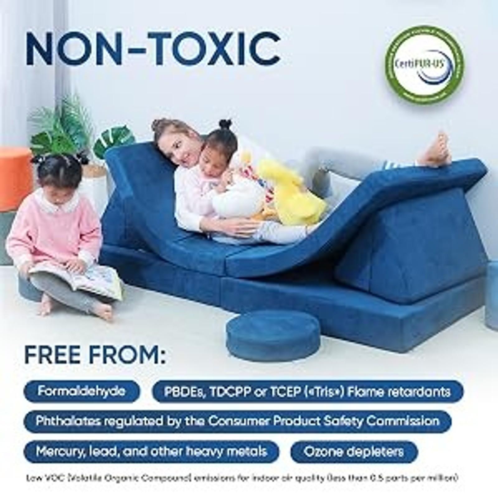 Upholstery High Density 5" Height x 24" Width x 72" Length-Home or Commercial Use Seat Replacement Cushion-Made in USA Foam (FOAM-HD-5x24x72)