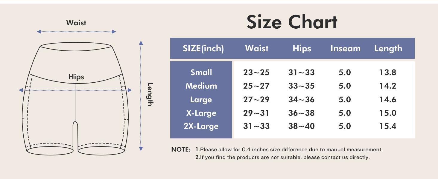 6 Packs Womens Biker Shorts with Pocket, 5 Inch High Waisted Tummy Control Spandex Yoga Workout Shorts
