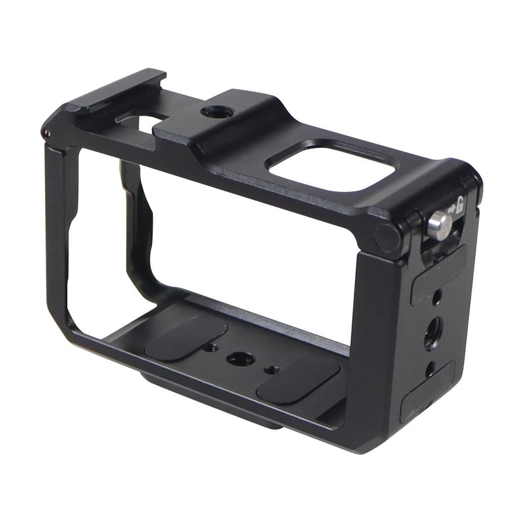 Aluminum Alloy Camera Cage For DJI Action 5pro/4/3 Protective Case Quick Release Frame