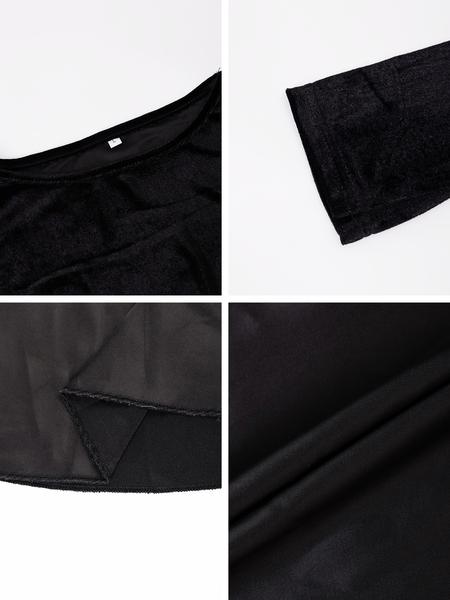 Fashionable Elegant Slim-Fitting Round Neck Long Sleeve Dress, Casual Style with Plain Design for Women, Perfect for Any Occasion