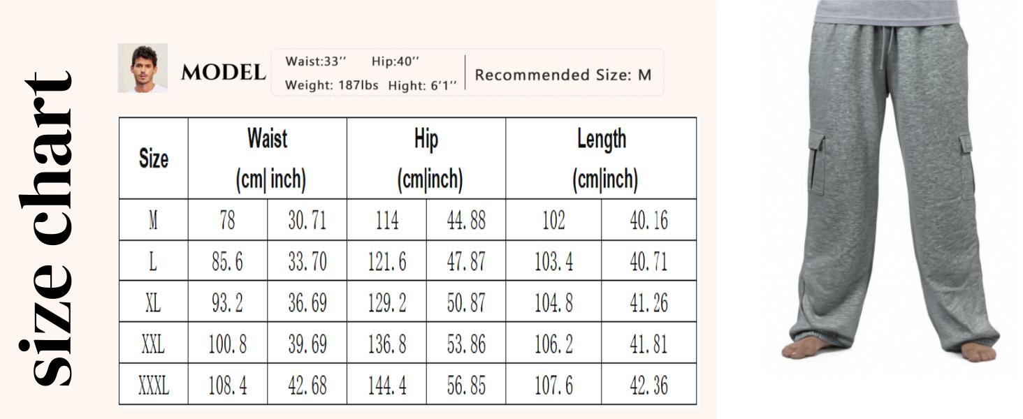 Coofandy Men's Heavyweight Cargo Pants - Multiple Pockets, Casual Loose Fit with Elastic Waistband, Hip Hop Style, Big & Tall Coofandy Men's Heavyweight Cargo Pants - Multiple Pockets, Casual Loose Fit with Elastic Waistband, Hip Hop Style, Big & Tall