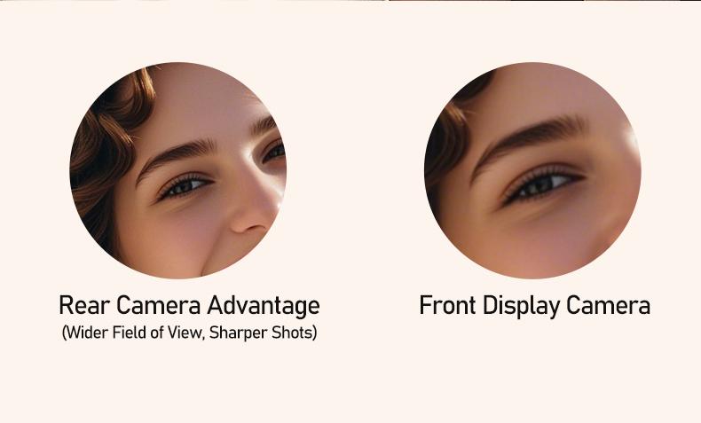 Magnetic Vlog Selfie Monitor Screen for Iphone & Samsung, with Magnetic Phone Holder Clip Mount, Using Phone Rear Camera for Selfie Vlog Live Stream TikTok, Cellphone Smartphone Stand Ts1 Pro Black