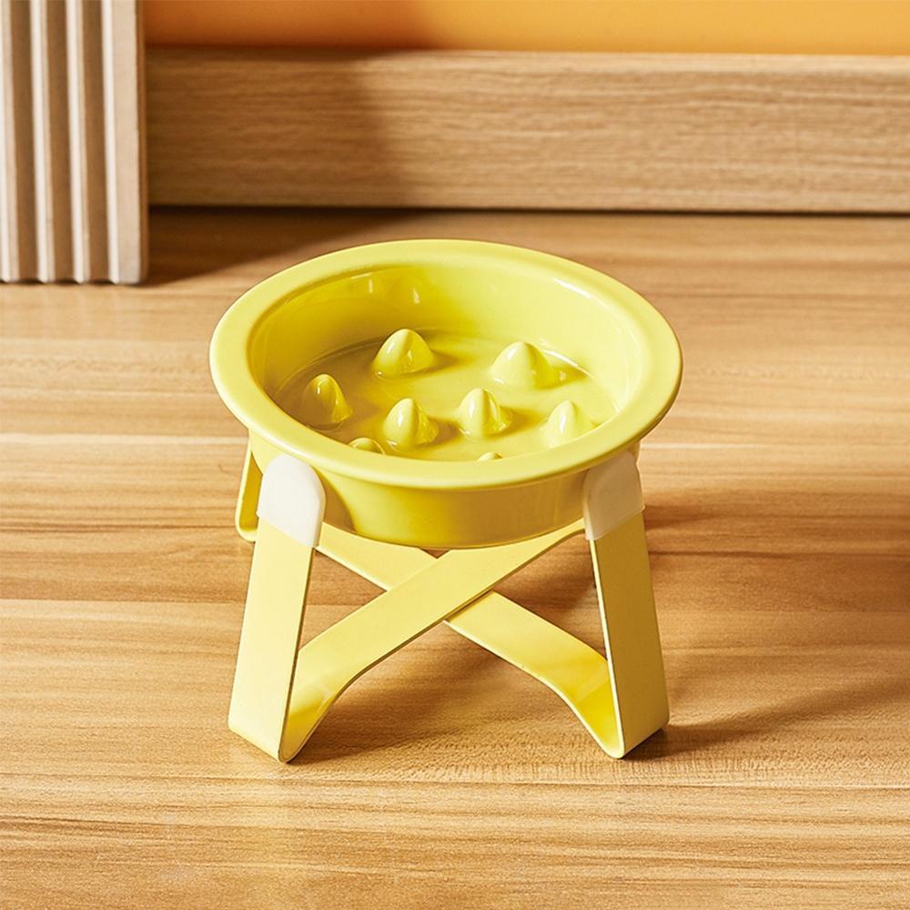 Slow Feed Ceramic Dog Pet Slow Feeder, Cervical Spine Protection, Anti-Choking Cat Bowl, Dog Food Bowl, Cat Food Bowl, Elevated Slow Feeder, Slow Feeder Bowls