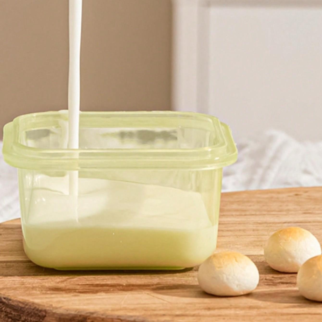 1/6pcs Mini Food Storage Box Set, Kitchen Lunch Box, Refrigerator Sealed Box, Rectangular Plastic Seal Container, Small Food Container