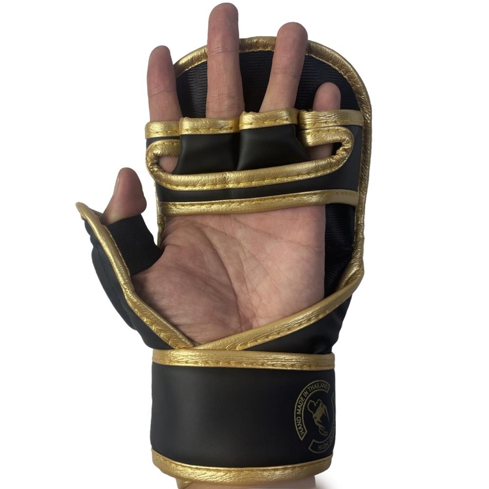 Professional Mma Boxing Gloves, Thickened PU Material, Reinforced Finger Joints, Adjustable Velcro Closure, Breathable Half-Finger Mitts, Ufc Gloves