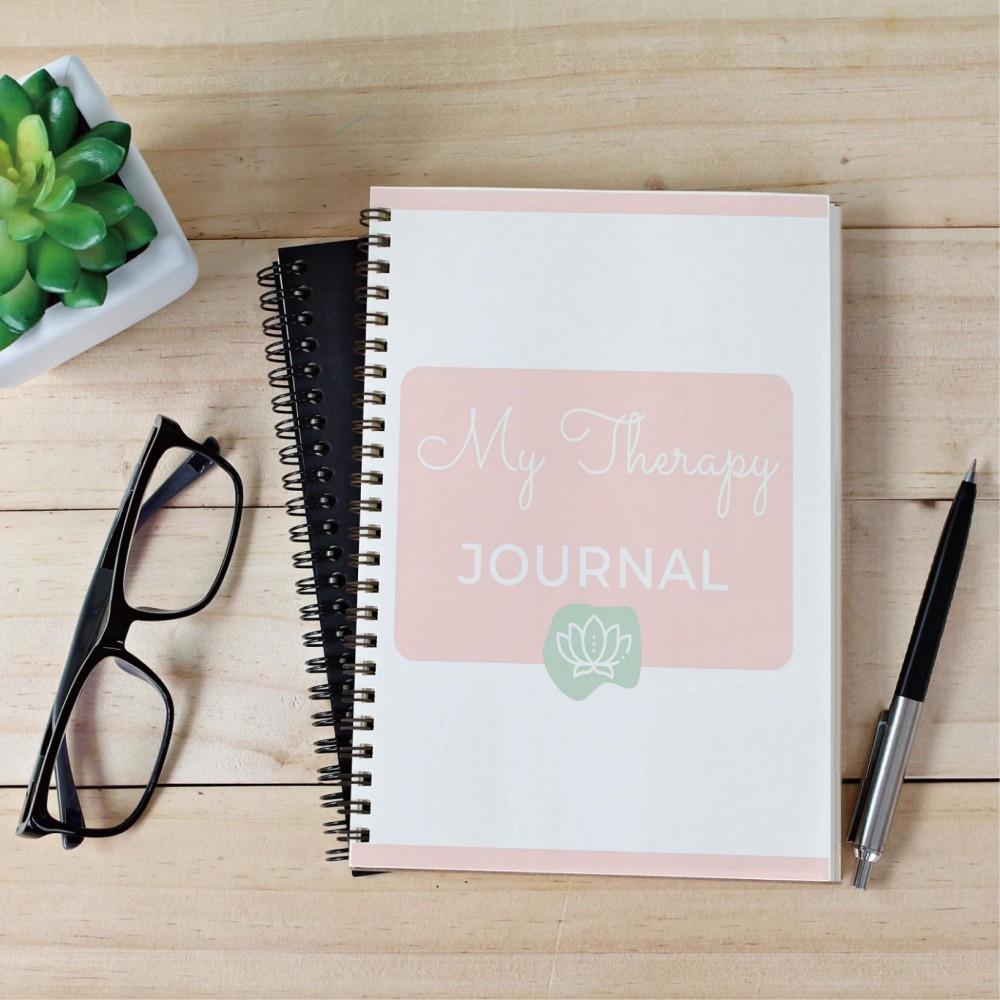 Mental Health Journal - DBT Therapy Worksheets for Anxiety & Depression Relief, Mood Tracker, Gratitude Log & Self-Care Planner