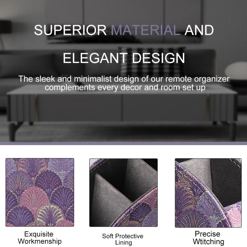 Modern multi-functional storage box, large-capacity storage box, Desk Organizer, suitable for remote controls, office supplies, home storage and organization box