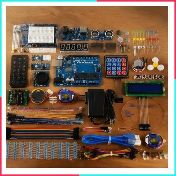 Super Starter Kit Based on Arduino UNO R3 with Tutorial and Controller Board Compatible with Arduino IDE