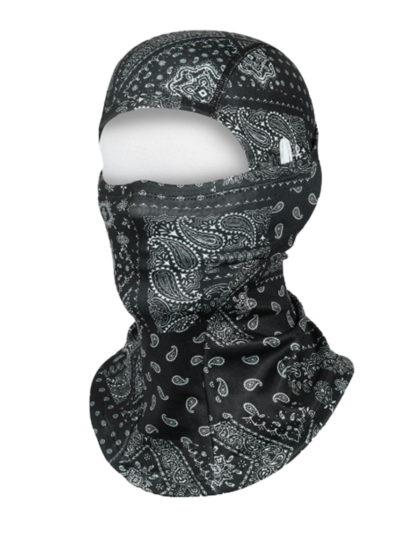 Solid Color Full Face Mask, Windproof & Warm Balaclava Hat for Men & Women, Outdoor Sports Hat for Skiing Cycling, Thermal Ski Mask