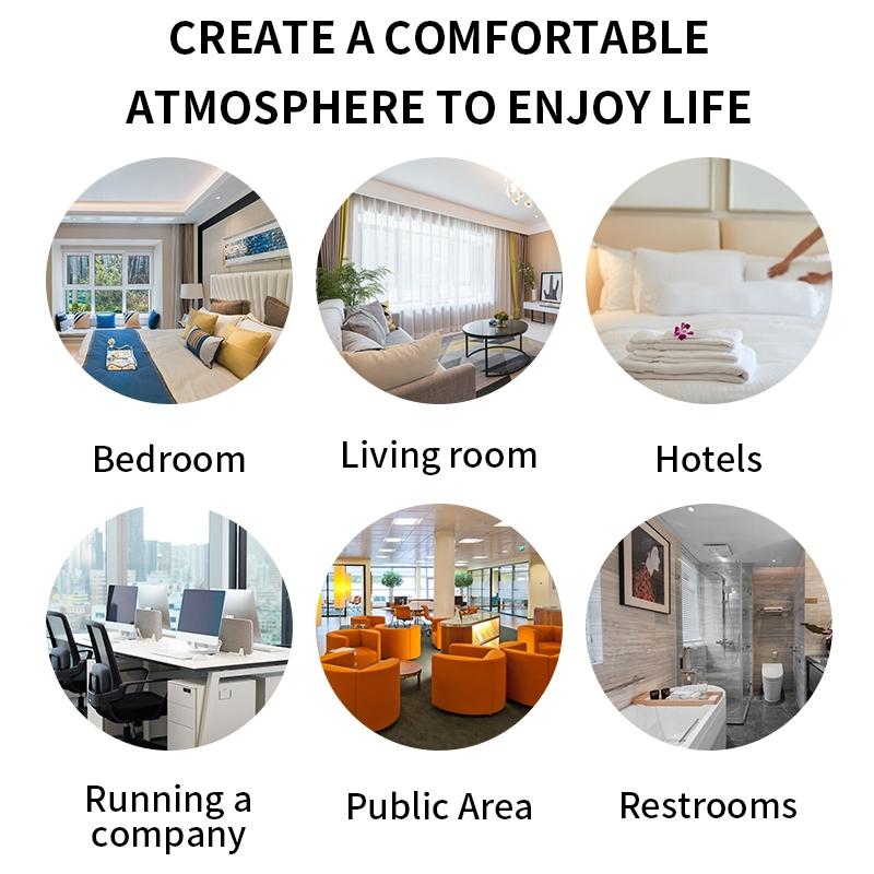 6pcs 10ML Aromatherapy Essential Oil Gift Set, Natural Yoga Oil Plant-Based, Scented Diffuser Oils, Suitable for Humidifiers Diffusers, Deodorizer for Living Room Bathroom