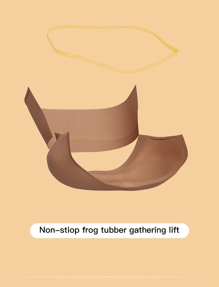 Push Up Strapless Bras for Women Supportive Bandeau Bra Non Slip Wireless No Underwire Padded Tube Bra