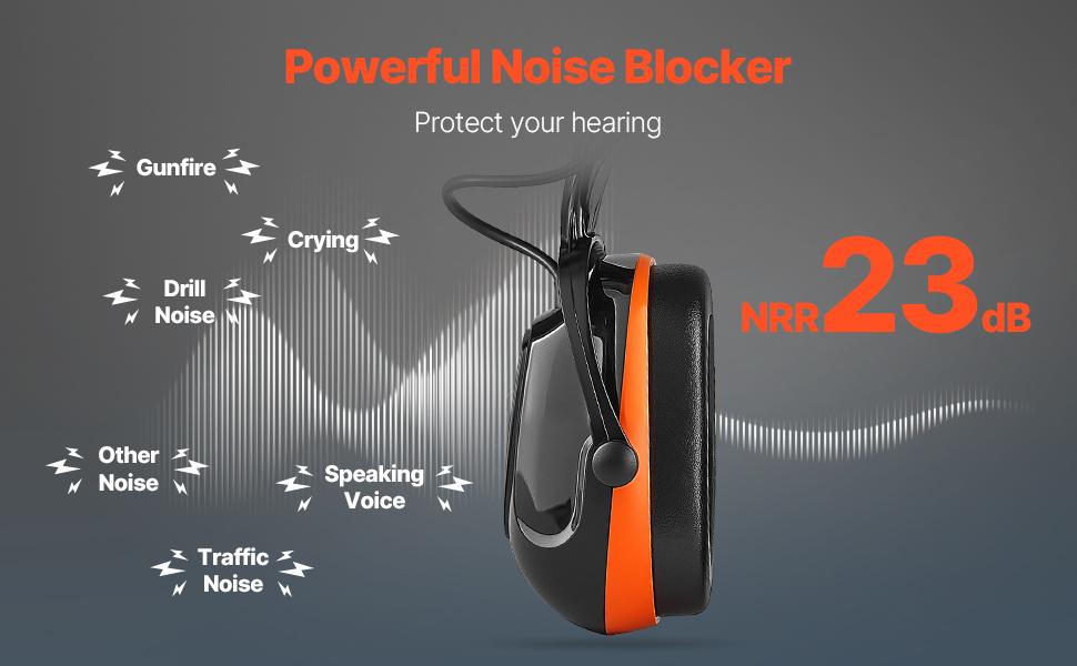 fathersdaygift VEVOR Safety Earmuffs, Electronic Ear Muffs with 5.1 Bluetooth Technology Ear Protector, Noise Reduction Headphone NRR23dB, Hearing Protection Earmuffs for Shooting, Manufacturing and Lawn Mowing fathersdaygift VEVOR Safety Earmuffs, Electronic Ear Muffs with 5.1 Bluetooth Technology Ear Protector, Noise Reduction Headphone NRR23dB, Hearing Protection Earmuffs for Shooting, Manufacturing and Lawn Mowing