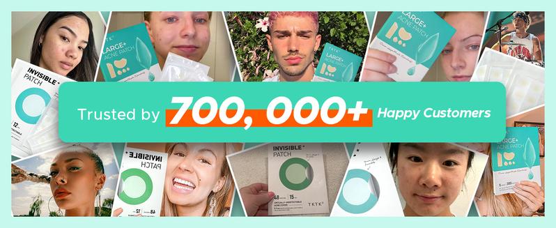 TKTK Large Pimple Patches for Face(Strip, Contoured, Dot 5 Sizes 300 Count) , Acne Patches 60 x 20 mm, XL Hydrocolloid Bandages for Forehead,Chin,Full Face,Back,Neck and Body Skincare,acne clearing products,pimple patch,TikTokShopLaborDaySale TKTK Large Pimple Patches for Face(Strip, Contoured, Dot 5 Sizes 300 Count) , Acne Patches 60 x 20 mm, XL Hydrocolloid Bandages for Forehead,Chin,Full Face,Back,Neck and Body Skincare,acne clearing products,pimple patch,TikTokShopLaborDaySale