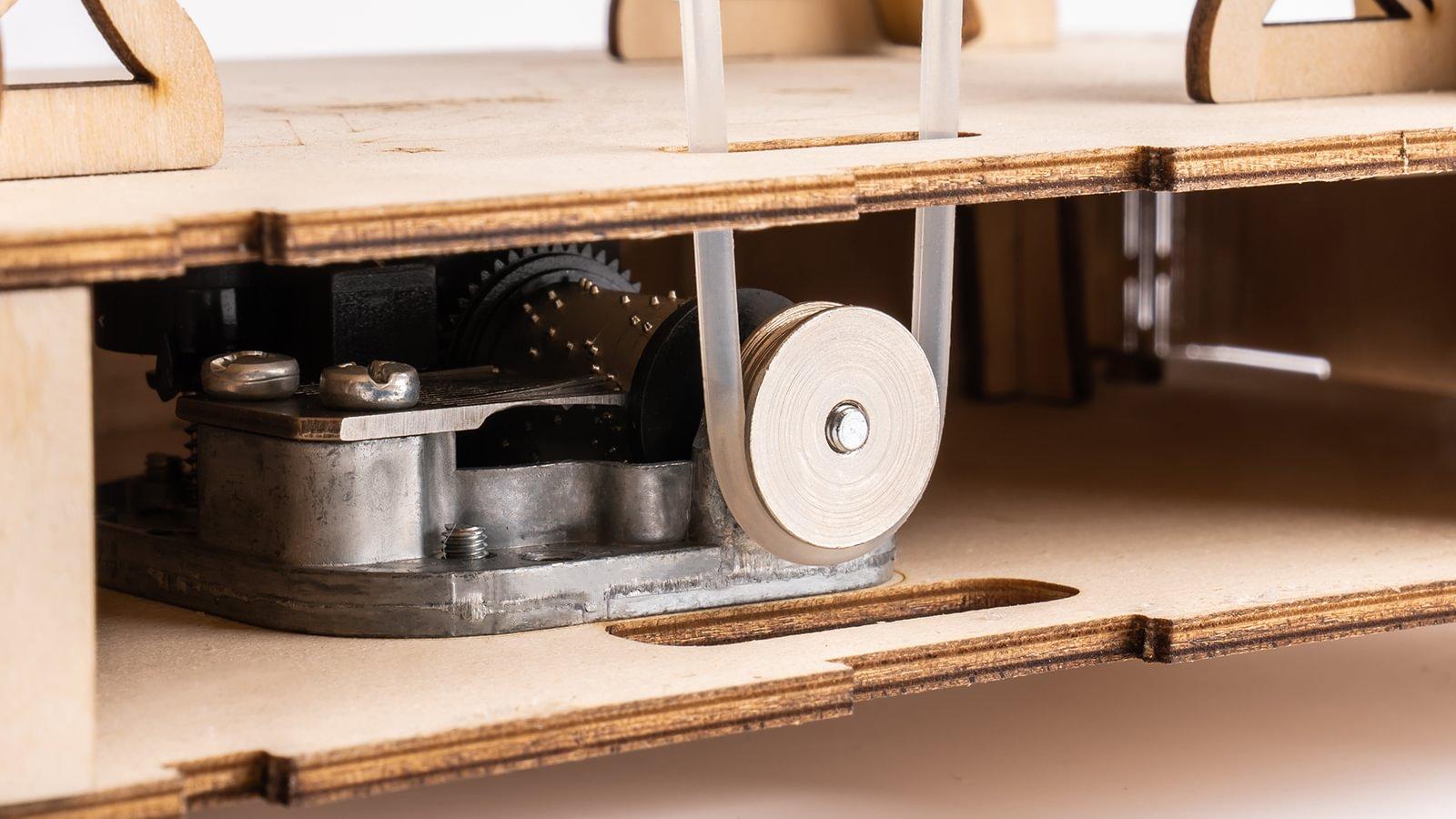 【self-assembly puzzle】Rokr Ferris Wheel Wooden Music Box Ferris Wheel Wooden Music Box TGN01