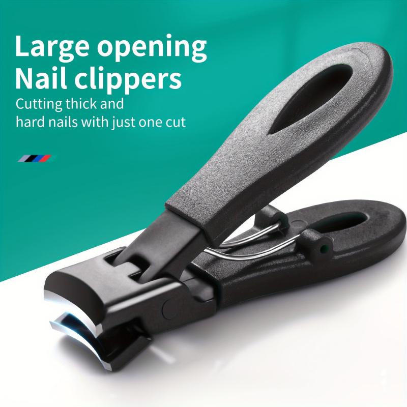 Mouth Splash Proof Nail Clipper, Sharp Foot Trimming Tool Set, Single Item Clippers for Manicure & Pedicure, No Ca Prop 65
