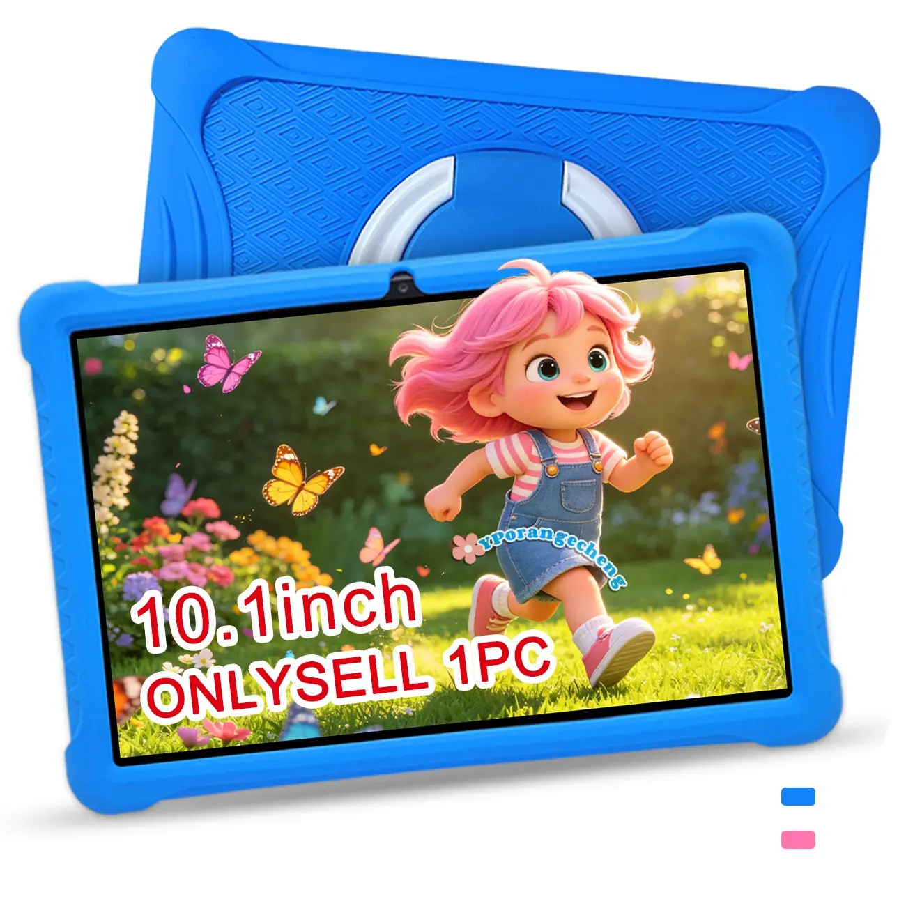 #BackToSchool 10.1 Inch Android WiFi Learning Tablet,Dual Front‑Rear Cameras,Compatible With Diverse Educational Apps,Smart Parental Control,Study & Entertainment Experience,Ideal Kids Gift for Christmas & Birthday,USB Cable Included,Adapter Not