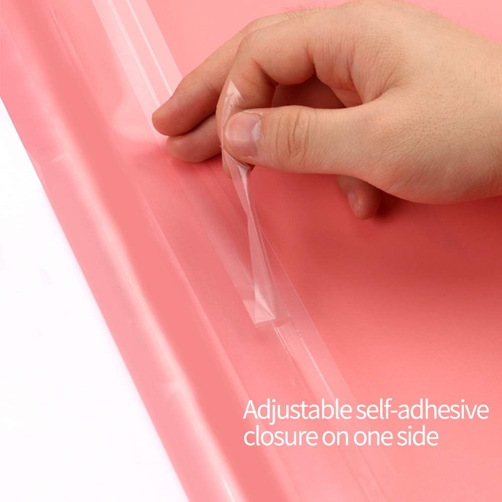 Book Covers, 10 count Transparent  Plastic Book Sleeve Notebook Protector Book Cover for Books 19x26cm