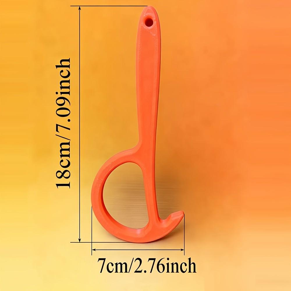 New Can Opener, Plastic Manual Can Opener, Ergonomic Non-Slip Handle, Safe and Easy to Grip, Durable Plastic Structure, Kitchen Tool, Easy to Clean