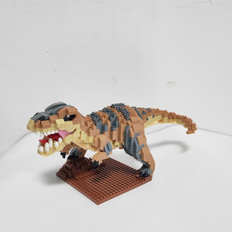 Dominant Dinosaur Building Blocks Small Part DIY Toy, Parent-Child Interaction Gift, Holiday Present, Model_xinghao